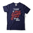 thumbnail image 1 of Men's This Is What A Great Dad Looks Like Shirt Funny Dad Shirt Father's Day Gift T-Shirt (Medium Navy Blue), 1 of 6