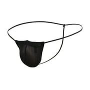 Mens Thongs Underwear Sexy G String T-Back Low Rise Bulge Pouch Jock Straps Male Lingerie