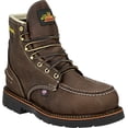 thumbnail image 1 of Men's Thorogood 6" Steel Toe WP Moc Toe Work Boot (U.S.A.) 804-3696-GWP706 with Leather Lace, 1 of 1