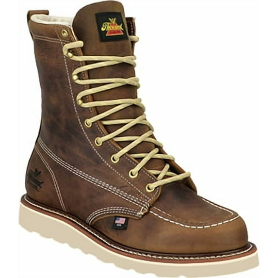 Men's Thorogood 8" Boots (U.S.A.) 814-4178-GWP502 with Free Gift Lace
