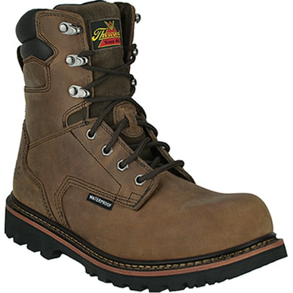 Men's Thorogood 8" Composite Toe WP Work Boot 804-3237, Brown