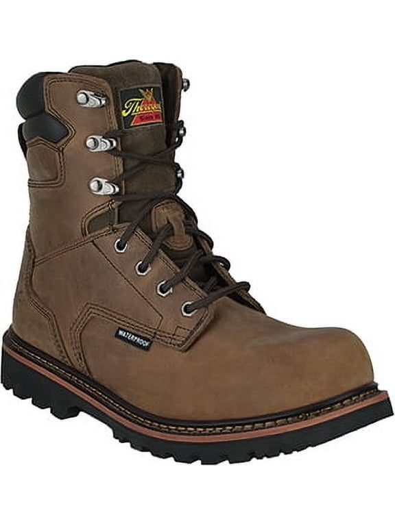 Men's Thorogood 8" Composite Toe WP Work Boot 804-3237, Brown