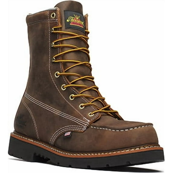 Men's Thorogood 8" Steel Toe Moc Toe Boot (U.S.A. Made) 804-4398