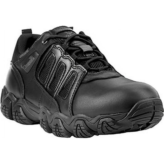 Thorogood Mens CROSSTREX POLISHABLE OXFORD BBP WATERPROOF SAFETY TOE, Color Black, Size: 11.5 Wide