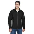 thumbnail image 1 of Men's Three-Layer Fleece Bonded Soft Shell Technical Jacket - BLACK - L, 1 of 3