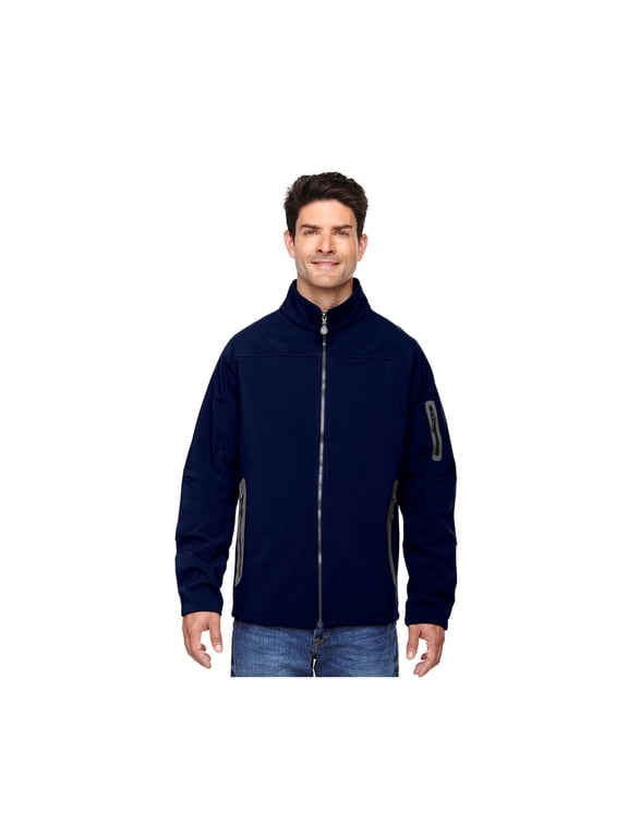 Men's Three-Layer Fleece Bonded Soft Shell Technical Jacket