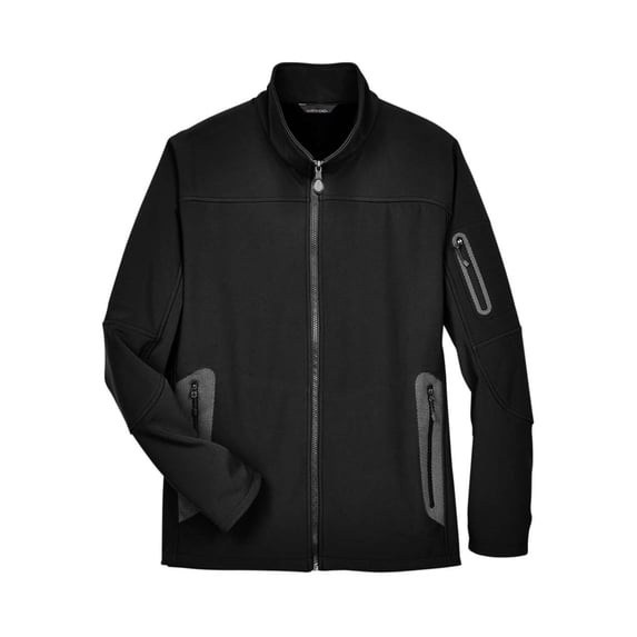 Men's Three-Layer Fleece Bonded Soft Shell Technical Jacket