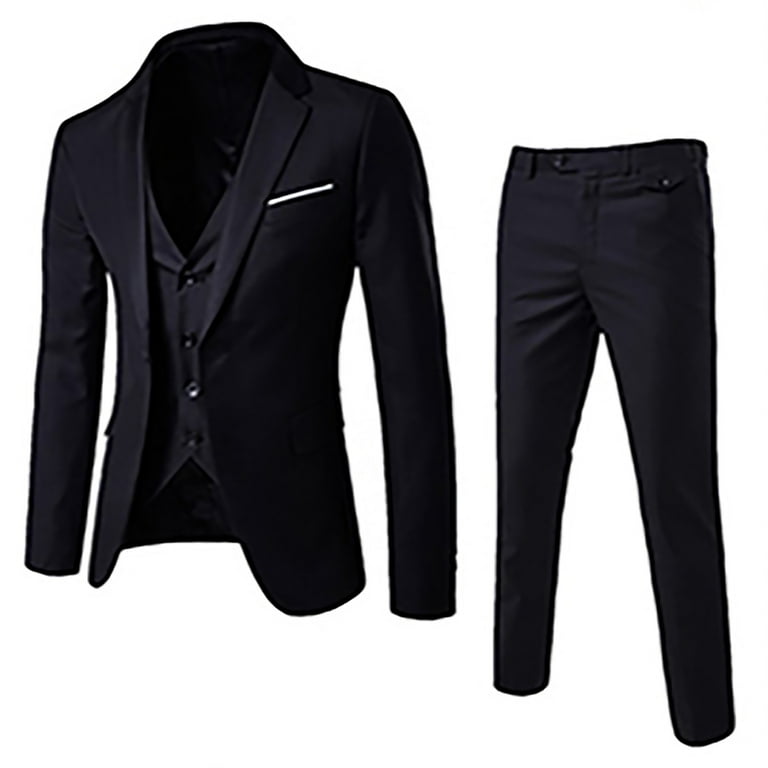 Men s Three Pieces Office Lady Blazer Business Suit Set Men Suits
