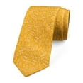 thumbnail image 1 of Men's Tie, Autumn-Themed Retro Feels, 3.7", Marigold and Cream, by Ambesonne, 1 of 4