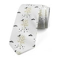 thumbnail image 1 of Men's Tie, Bare Trees and Birds, 3.7", Multicolor, by Ambesonne, 1 of 4