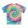 thumbnail image 1 of Men's Tie Dye Colorful T Shirt Novelty Tie Dye Style Short Sleeve Spiral Stripe Print V Neck T Shirts Mens Deep V Neck T Shirts for Men Rub Some Dirt on It Shirt Graphic T Shirts T Shirts for Man Mens, 1 of 4