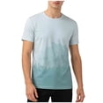 thumbnail image 1 of Men's Tie Dye Quick Dry Athletic T-Shirt Breathable Ice-Silk Short Sleeve Pullover Summer Casual Beach Tops, 1 of 4