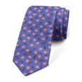 thumbnail image 1 of Men's Tie, Garlic and Thyme Pattern, 3.7", Lavender Blue Salmon, by Ambesonne, 1 of 4