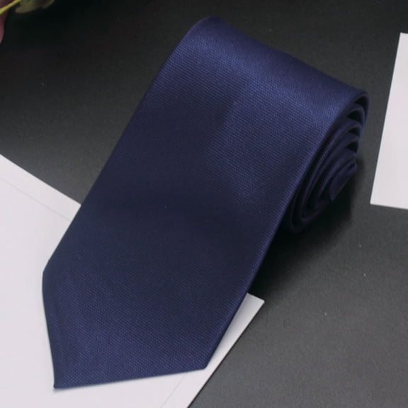 Men's Tie Professional Work Interview Formal Uniform Ties Formal Look Casual Slim Plain Adjustable Neck Ties Necktie Uniforms/Wedding Accessories Tie Closure