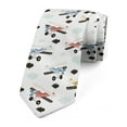 thumbnail image 1 of Men's Tie, Retro Air Planes Flying, 3.7", Multicolor, by Ambesonne, 1 of 4