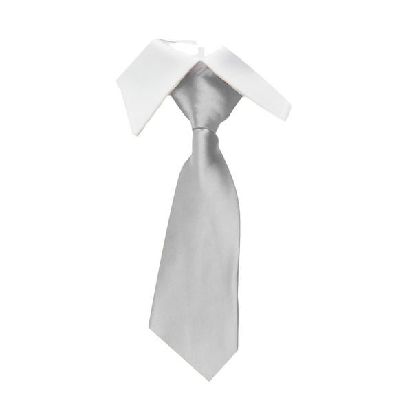 Men's Ties Fashion Business 8cm Dress Shirt Suit,Solid Color Polyester Pretied Comfortable Soft Lightweight Dressy Hand-Tied Shirt for Formal Occasions