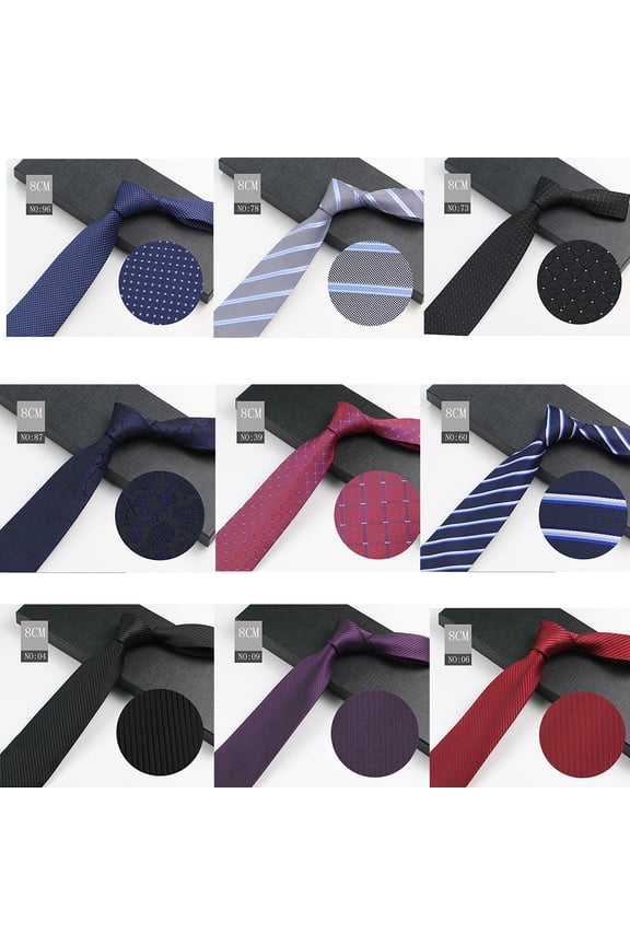 Men's Ties, Men's Business Ties, Various Styles and Colors Available, Neck Ties for Business Wedding