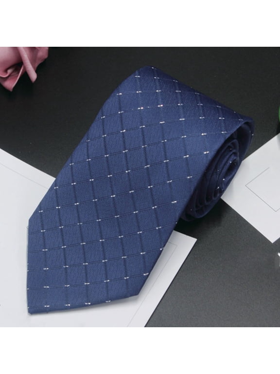 Men's Ties Micro Fashion Casual Comfy Slim Plain Checkered Polka Dot Striped Ties Jacquard Woven Professional Work Interview Formal Dress Necktie