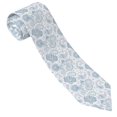 thumbnail image 1 of Men's Ties, Paisley Pattern No.9024 Satin Ties for Men, Mens Formal Neck Ties for Business Weeding Gift, 1 of 5