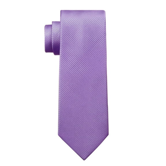 Men's Ties Solid Pure Color Plain Formal Black Ties For Men, Black, Medium