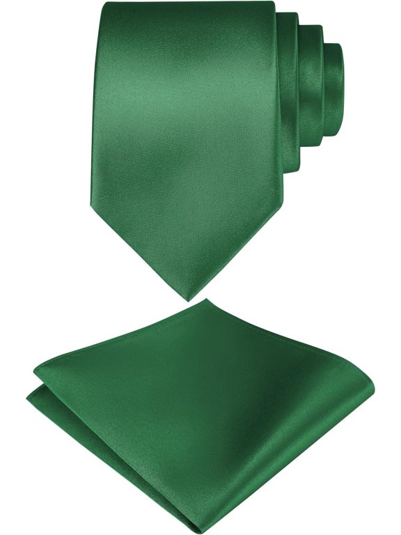Men's Ties with Pocket Square Formal Tuxedo Neckties for Men