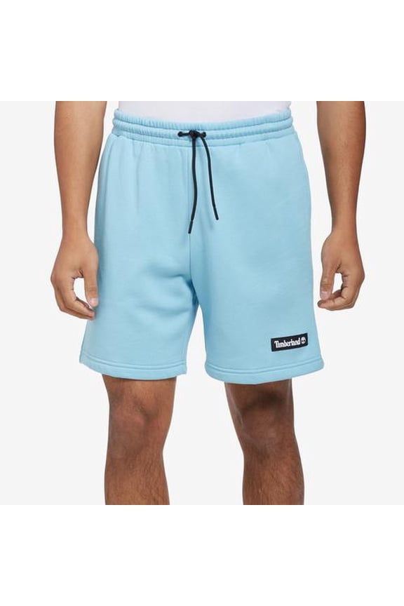 Men's Timberland Air Blue Woven Badge Sweatshorts - S