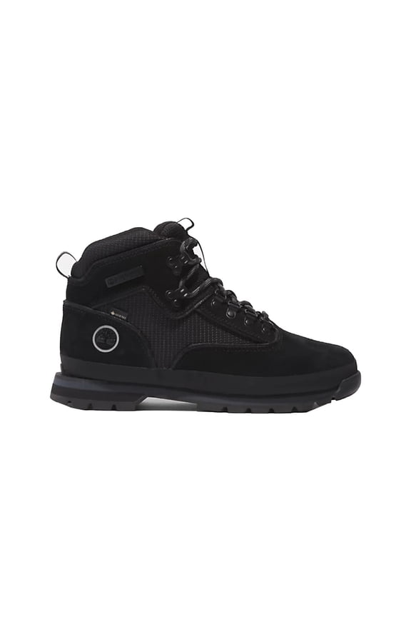 Men's Timberland Euro Hiker Lace Up Black Suede (TB0A2QCN EK4) - 8