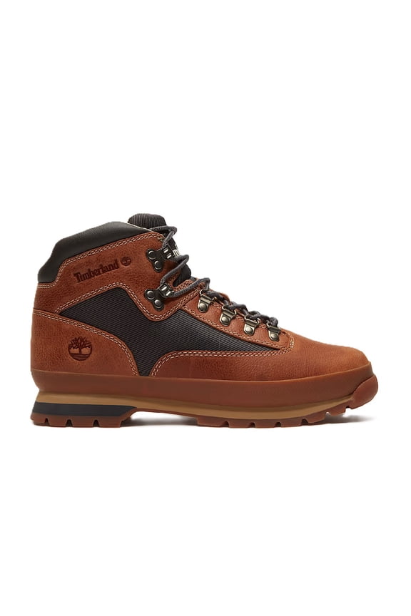 Men's Timberland Euro Hiker Mid Rust Full Grain W DK Gray (TB0A2PUS AAD) - 13