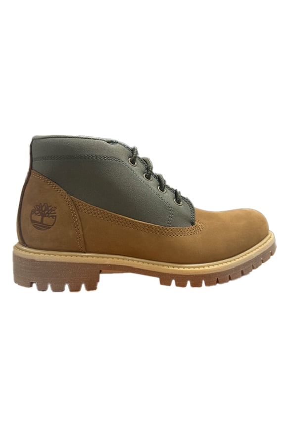 Men's Timberland Heritage Mid Lace Chukka Boot MD Brn Nubuck (TB0A431H A5F) - 9.5