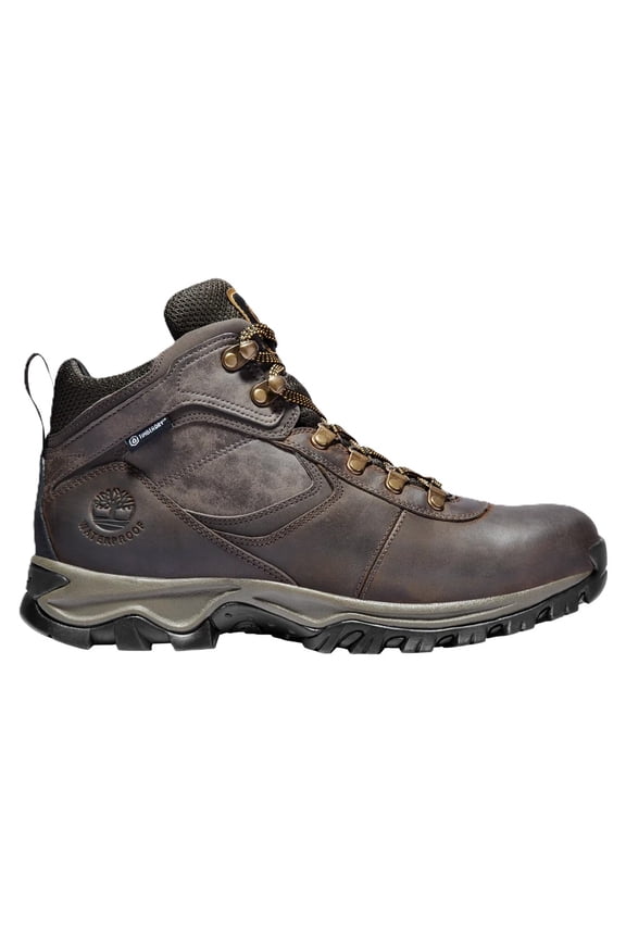 Men's Timberland Mt. Maddsen Mid Waterproof Hiking Boot Dark Brown (TB12730R 242) - 15
