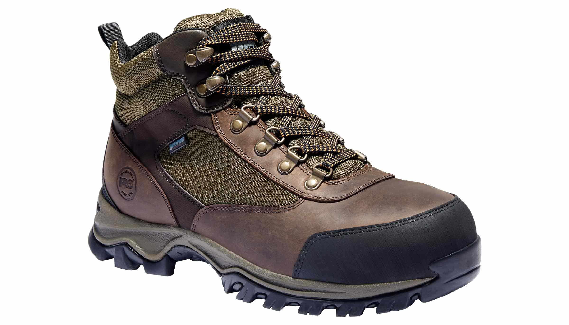 Timberland Keele Ridge Steel Toe Work Boots Brown Men\'s 14 W Timberland PRO® Men main image 2