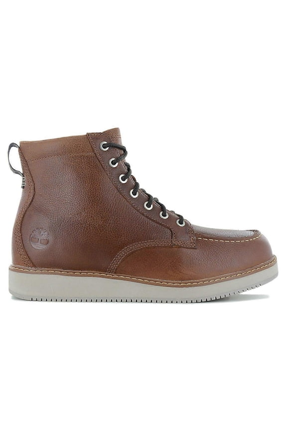Men's Timberland Redwood Edge Mid Boot Medium Brown Full Grain (TB0A6CUT EM4) - 7.5