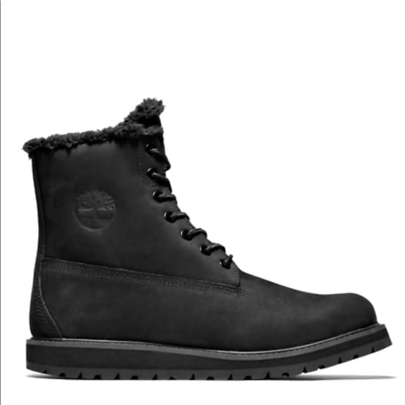 Men's Timberland Richmond Ridge Black Fur Lined Boots (TB0A2M55 001) - 9.5