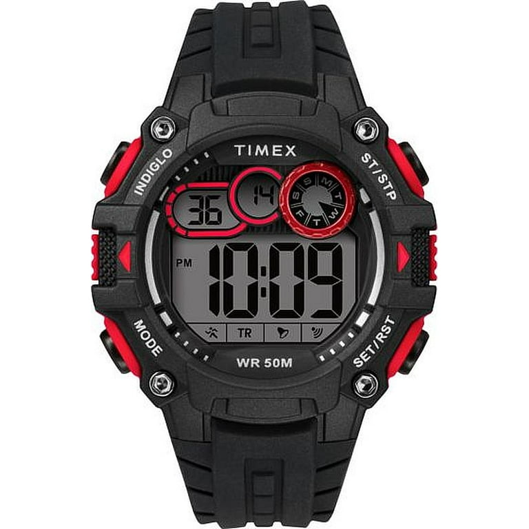 Men s Timex Digital Lifestyle Classic Digital Black Watch TW5M27000