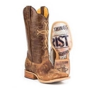Mens Tin Haul Ichthys Aroundus Boots With 413 Sole Handcrafted Brown