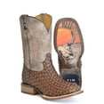 thumbnail image 1 of Men's Tin Haul Ripples Boots with Raisin' Hell Sole Handcrafted Tan, 1 of 3