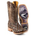 thumbnail image 1 of Men's Tin Haul Rocker Boots With Guitar Sole Handcrafted Brown, 1 of 6