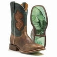thumbnail image 1 of Men's Tin Haul Top Dollar Boots with Cool Benjamin Sole Handcrafted Brown, 1 of 3