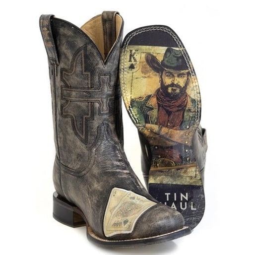 Tin Haul Men’s 10D Money Boots Tin Haul Mens Money Maker Western Boots Style 14-020-0007-0342 main image 4