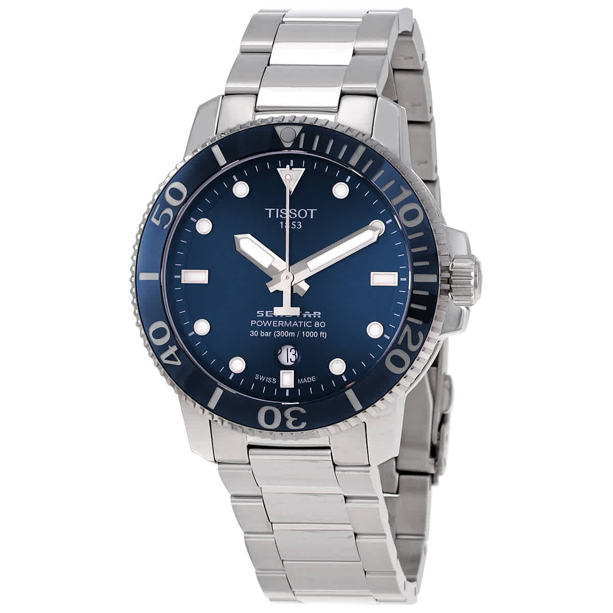 Tissot seastar clearance 1000 white face