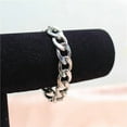 thumbnail image 1 of Men's Titanium Steel Cuban Bracelet, 1 of 2