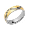 thumbnail image 1 of Men's Titanium Two-Tone Wedding Band, 1 of 2