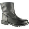 thumbnail image 1 of Men's Toe Warmers Track Waterproof Side Zip Boot Black Leather/Polyuretahne 14 M, 1 of 3