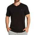 thumbnail image 1 of Men's Tommy Hilfiger 09T3140 Core Flag V-Neck T-Shirt (Black S), 1 of 12