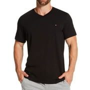 Men's Tommy Hilfiger 09T3140 Core Flag V-Neck T-Shirt (Black S)