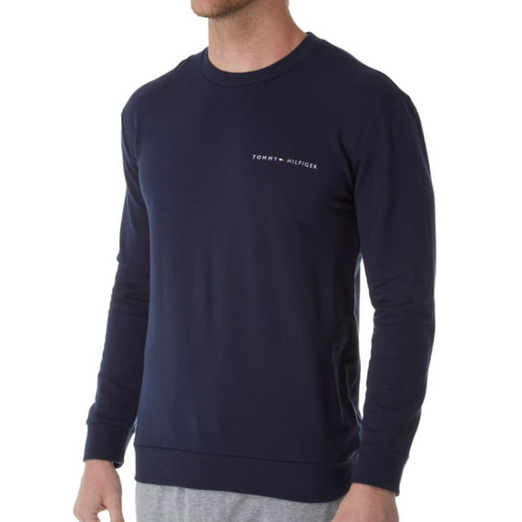 Men's Tommy Hilfiger 09T3310 Modern Essentials French Terry Crew (Dark Navy M)