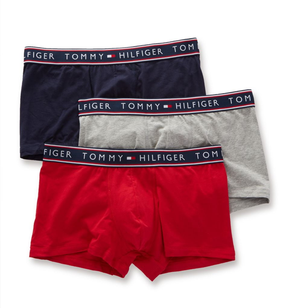 White Boxers Stretch trunk 3 pack Tommy Hilfiger, Underwear White Boxers  Stretch trunk 3 pack Tommy Hilfiger, Underwear