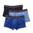 thumbnail image 1 of Men's Tommy Hilfiger 09T3351 Essentials Cotton Stretch Trunks - 3 Pack (Persian Blue XL), 1 of 2