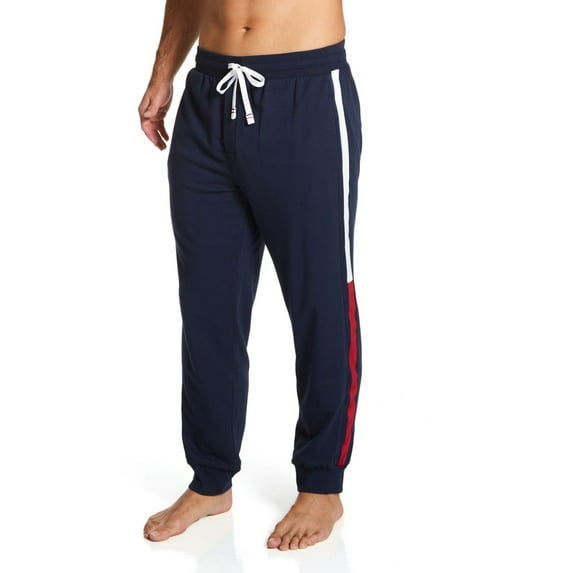 Men's Tommy Hilfiger 09T3880 Modern Essentials French Terry Lounge Pant (Dark Navy M)