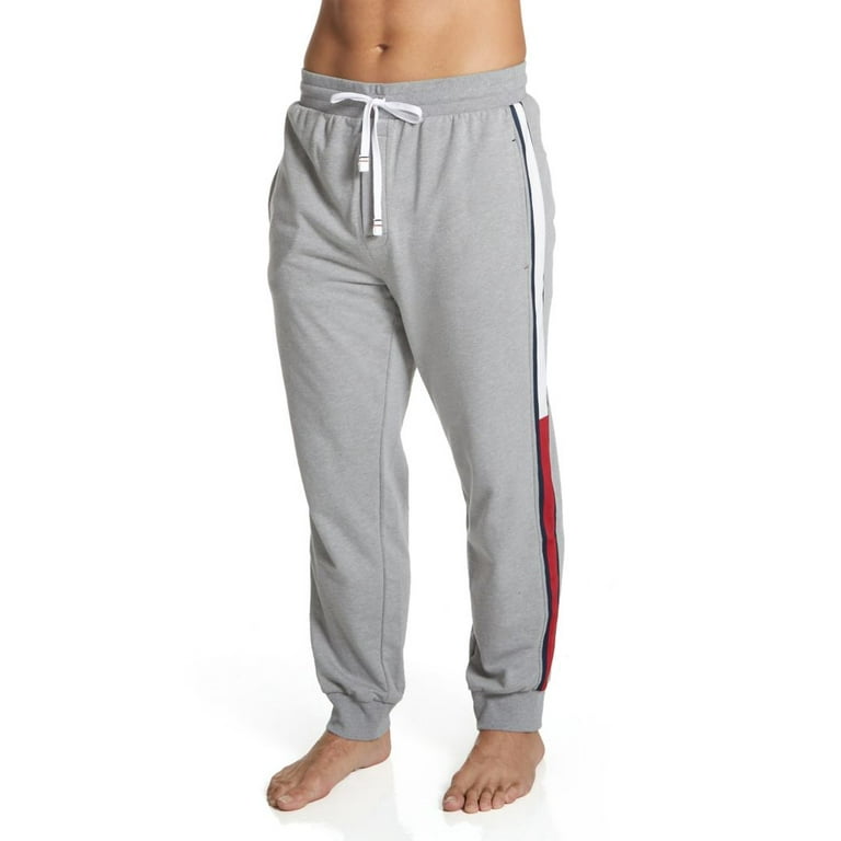 Men's Tommy Hilfiger 09T3880 Modern Essentials French Terry Lounge Pant  (Gray Heather XL)